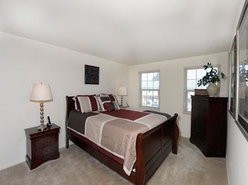 Spacious master bedroom